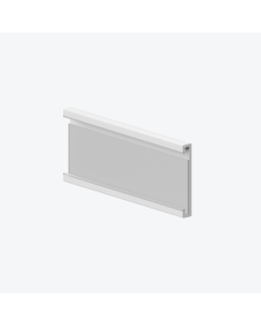 Flat Surface Rail with Tape(WH) 2" 