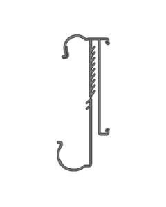 Large Ratchet Rail with Hinge